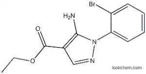 Molecular Structure of 1019009-68-7 (Ethyl 5-amino-1-(2-bromophenyl)-1H-pyrazole-4-carboxylate)